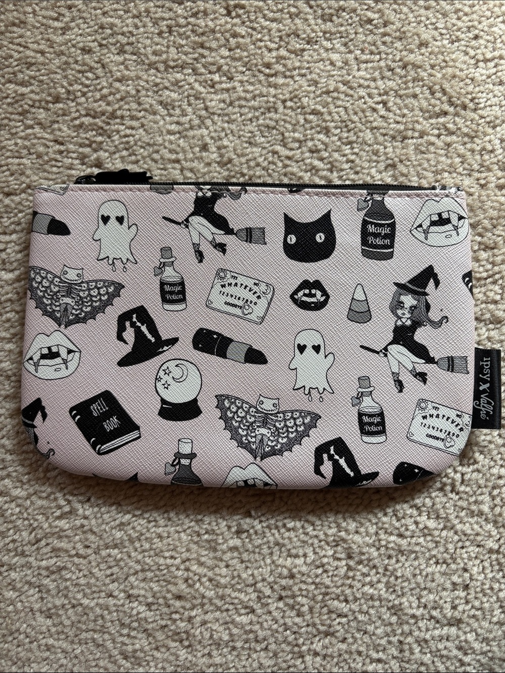 Ipsy X Valfre Halloween Makeup Bag